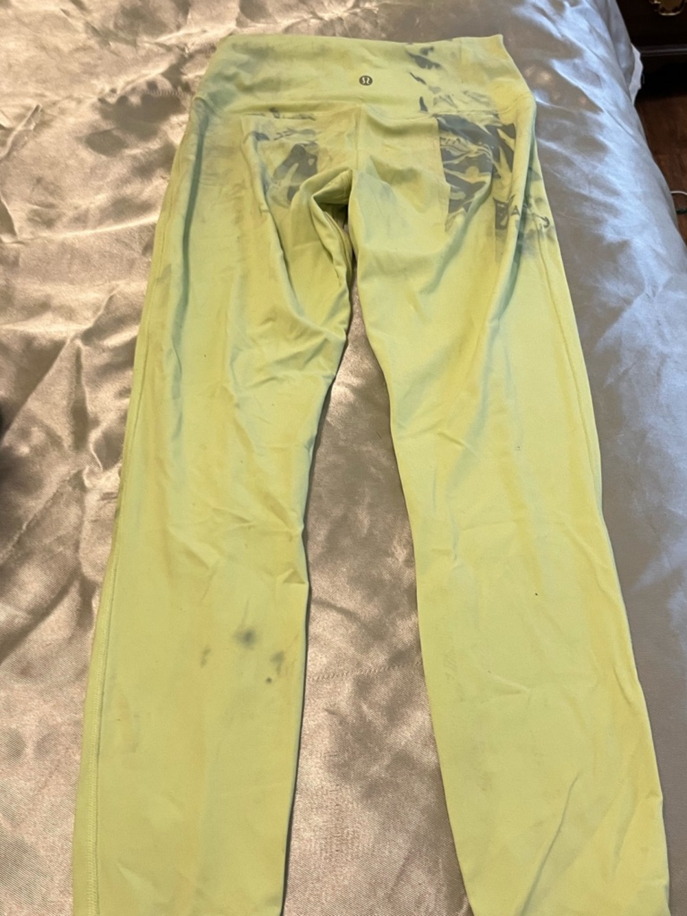 lululemon athletica Neon Yellow Leggings
